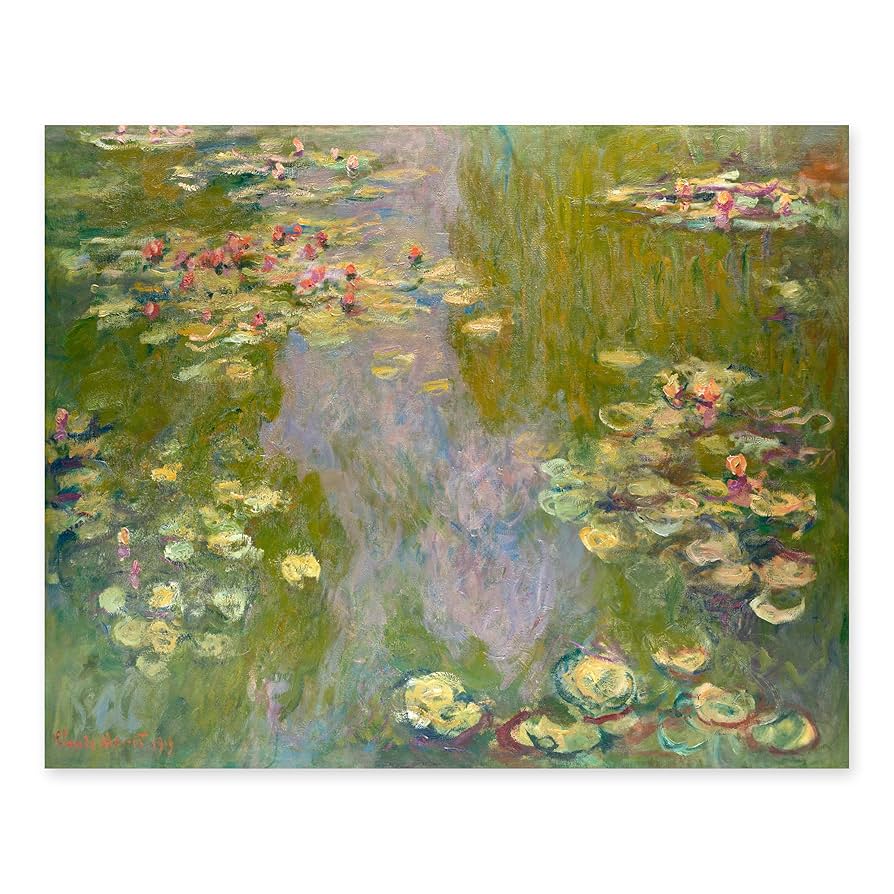洋書　MONET: WATER LILIES File:Water-Lilies-and-Japanese-Bridge-(1897-1899)-Monet.jpg